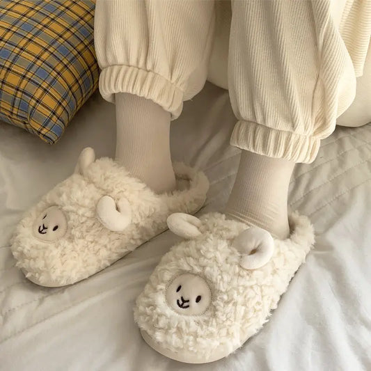 Winter Indoor Home Couple Slippers - Miss Slipper