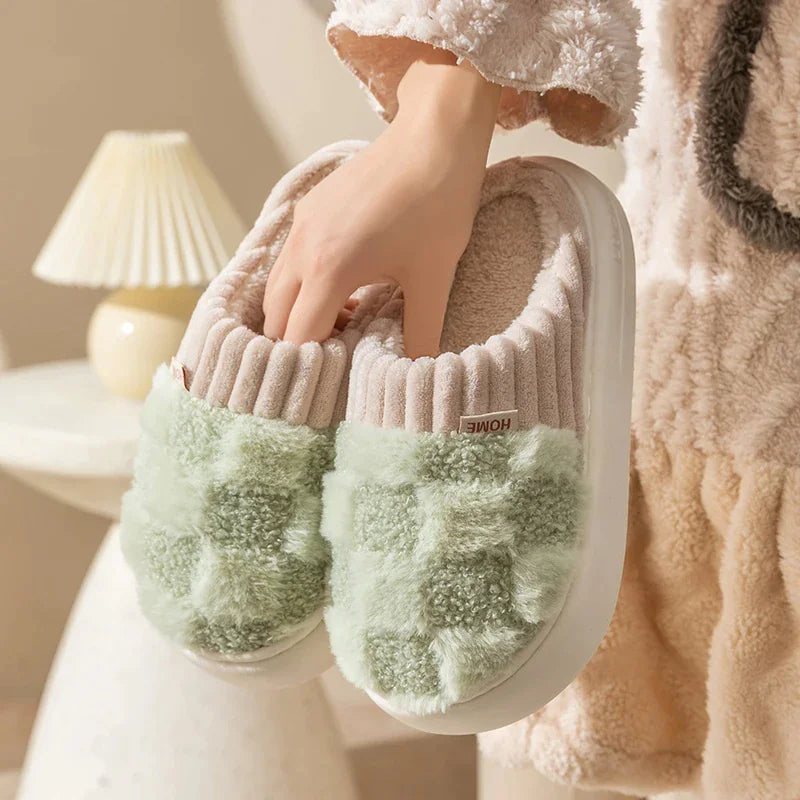 Checker Slipper - Miss Slipper