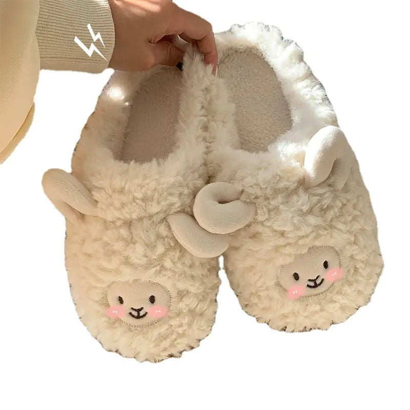 Winter Indoor Home Couple Slippers - Miss Slipper