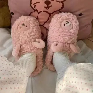 Winter Indoor Home Couple Slippers - Miss Slipper