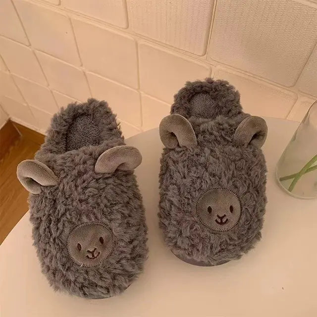 Winter Indoor Home Couple Slippers - Miss Slipper