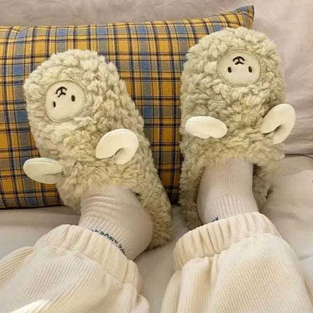Winter Indoor Home Couple Slippers - Miss Slipper